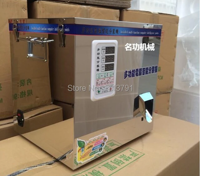 売却 2 -30グラム多機能スパイラル充填機、定量機、茶ローズ菊茶、食品粒子充填機