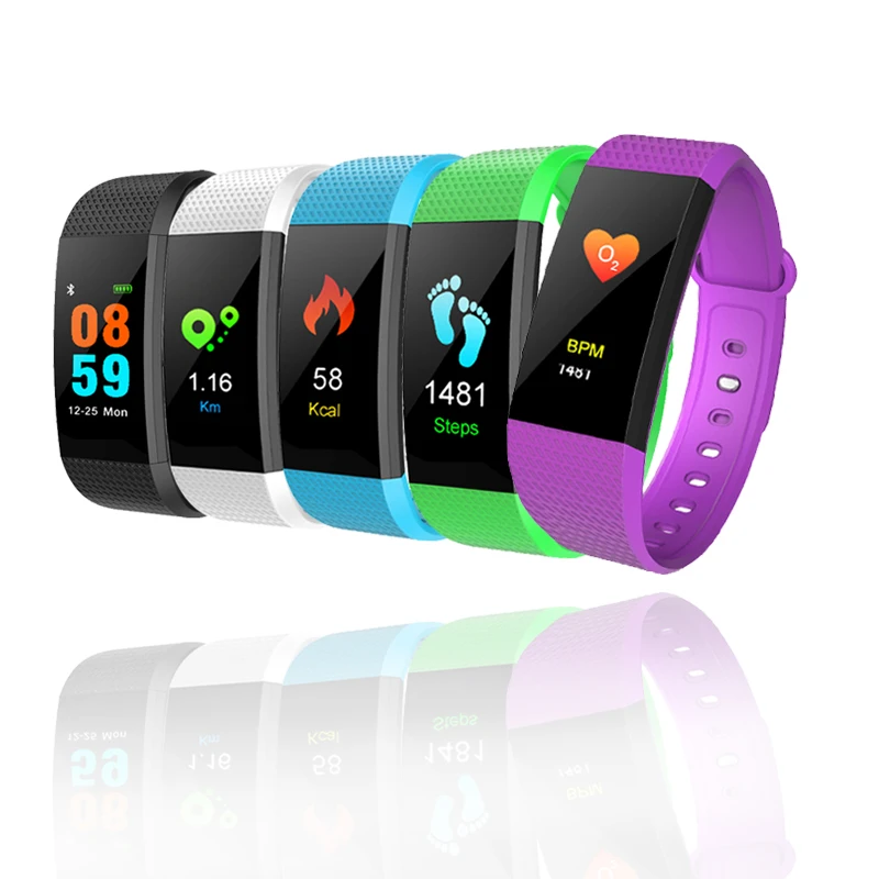 

Умный фитнес-браслет BT4 с защитой от пота, пульсометром, тонометром, оксиметром и шагомером