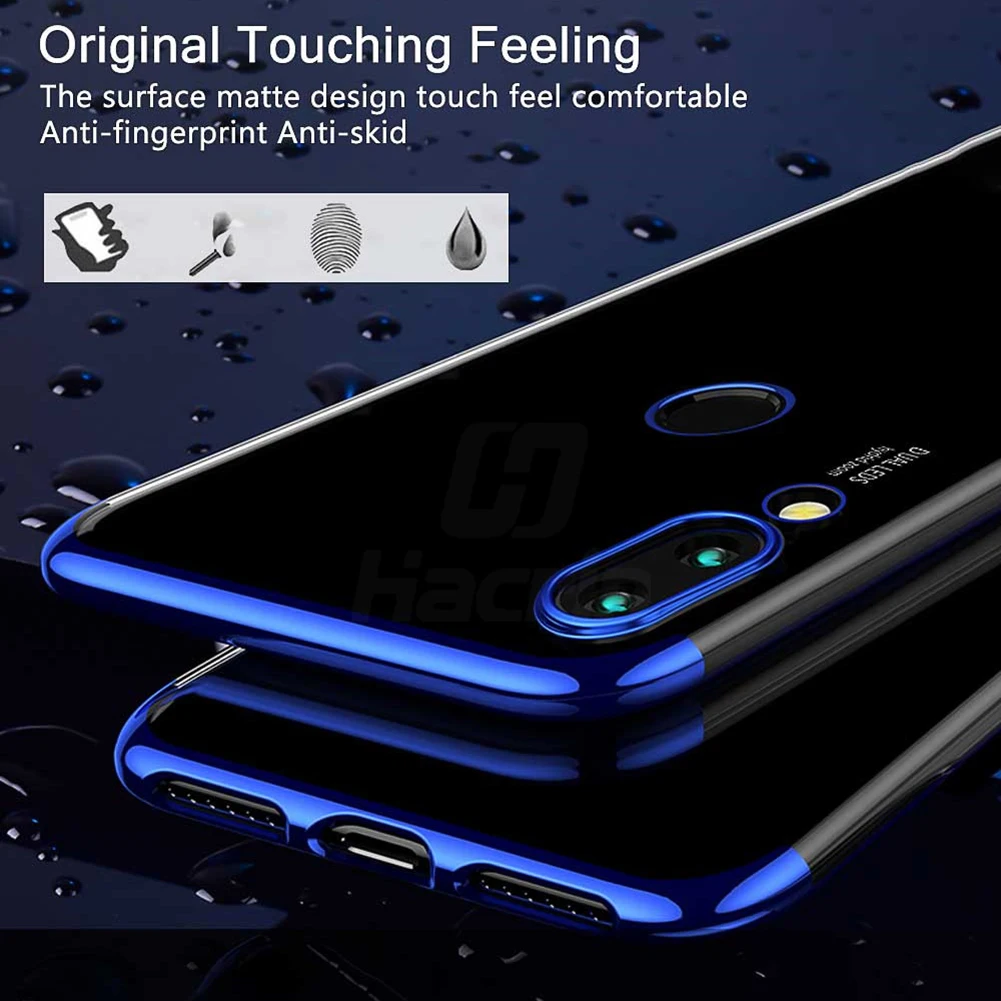 Mayround Coque Case On For Huawei Nova 3i Cases 3 Cover Soft TPU Silicone Transparent Plating Blue Prime 2018 | Мобильные телефоны