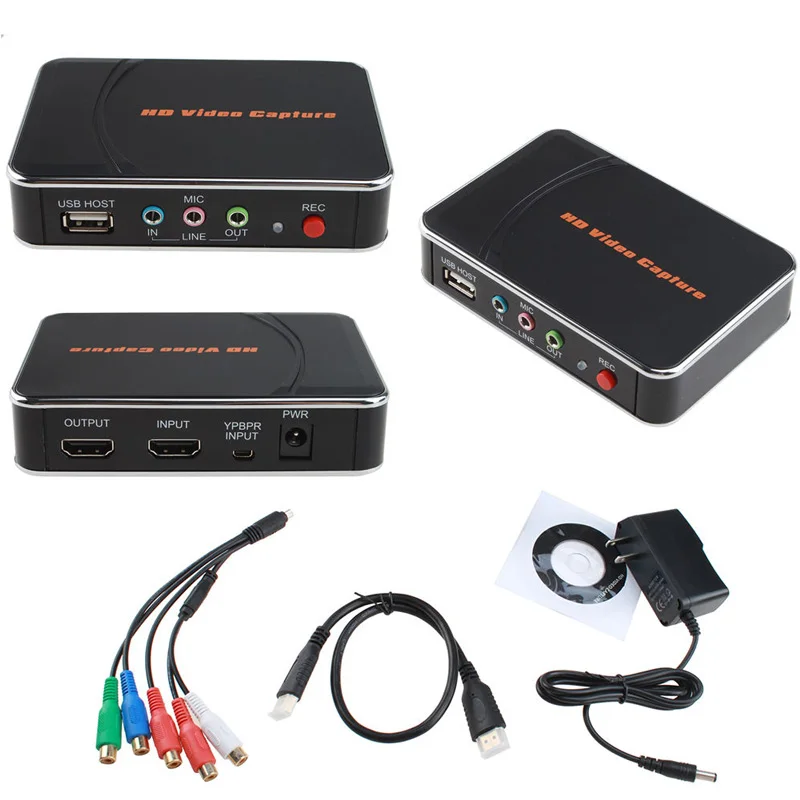 HDMI Game capture device Video from HDMI/YPbPr input to USB Flash Driver output directly no pc required | Компьютеры и офис