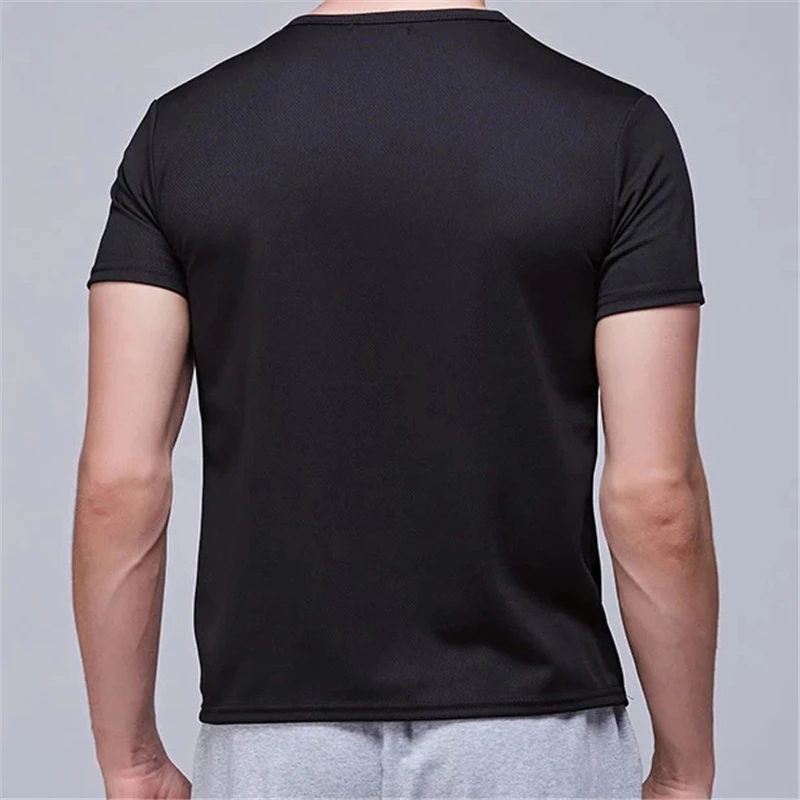 Водонепроницаемая Мужская футболка креативная гидрофобная нестойкая дышащая