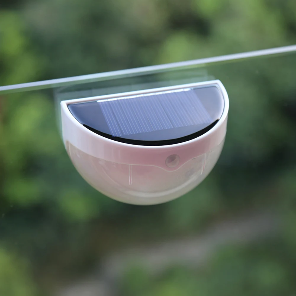 6 светодиодов водонепроницаемый Наружное освещение Датчик управления солнечным