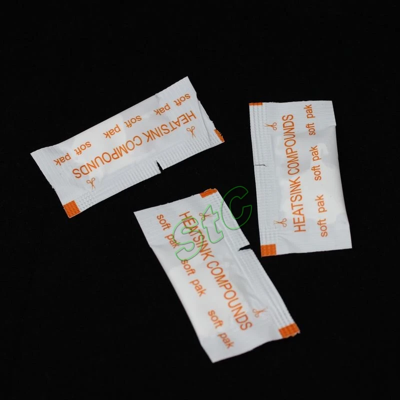 400 шт. в партии Мини Белый теплоотвод смесь Тепловая паста смазка для PC CPU VGA|cpu mini