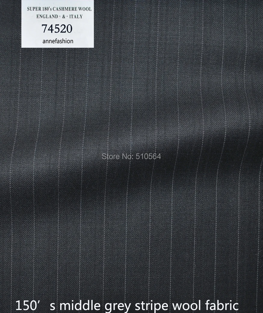 Бесплатная доставка высококачественный шерстяной серый полосатый мужской