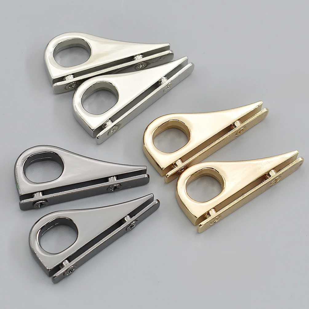2 шт./лот аксессуары для ручных аксессуаров из сплава с боковым зажимом и пряжкой