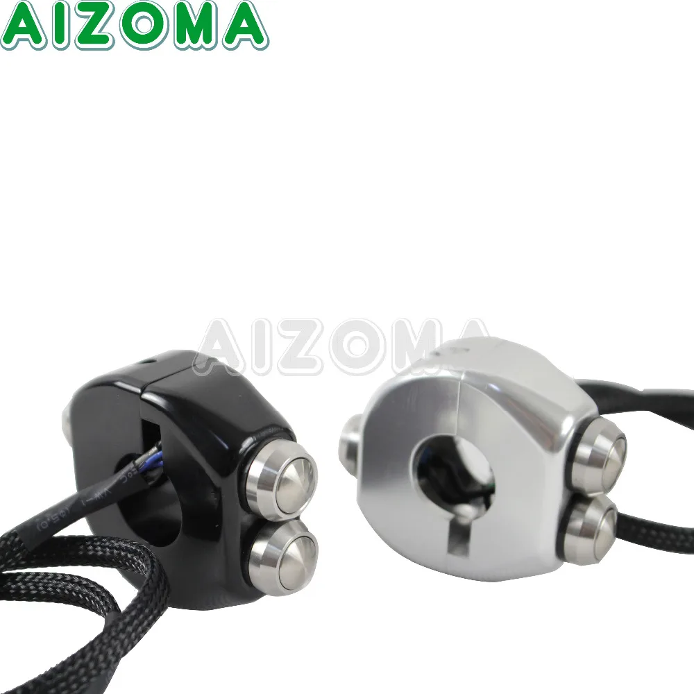 Мотоцикл Скутер Alunimun M Switch 3 кнопочный выключатель освесветильник Cafe Racer 7/8