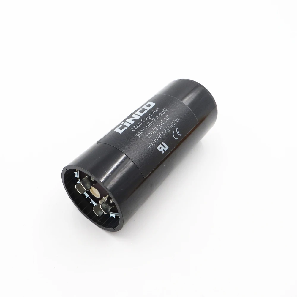590 708MFD 220V 250V 275V CD60 воздушный компрессор стиральная машина пусковой конденсатор 708
