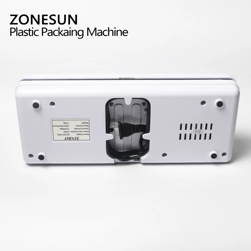 ZONESUN нержавеющая сталь большой мощности упаковочная машина для вакуумной