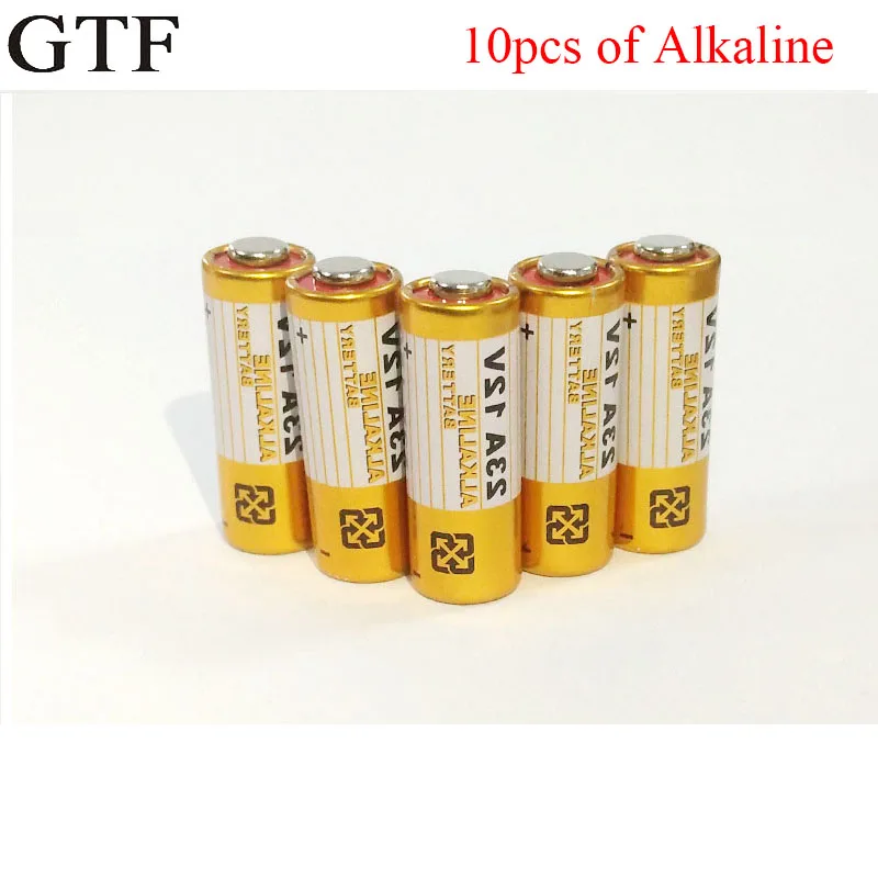 GTF 10 шт. 12 В 23A щелочная батарея 21/23 A23 E23A MN21 первичные сухие батареи электронная игрушка Батарея оптом 100% Новинка Прямая поставка