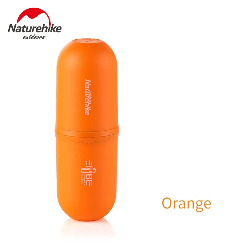 Orange Naturehike коробка для хранения путешествия мыть чашки путешествия многофункциональный набор стаканы для зубных щеток NH17X021-C - Цвет: Orange