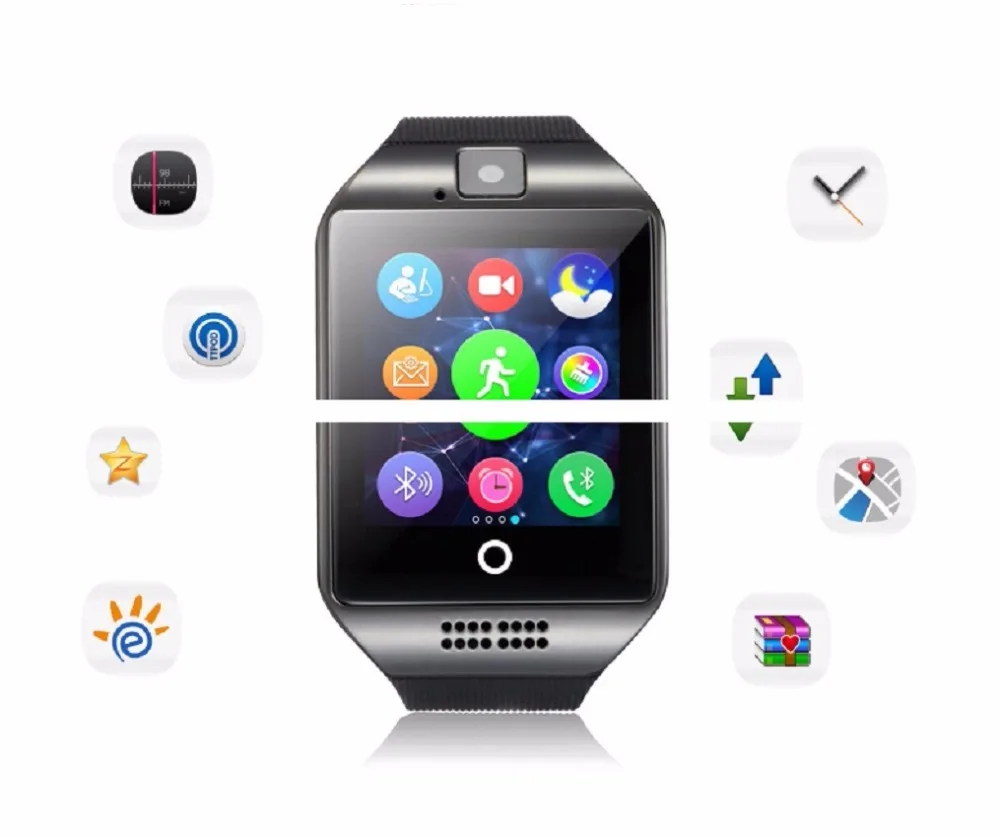 Ludsol Q18 Bluetooth Фитнес трекер Смарт часы анти-потерянный шагомер для IPhone Xiaomi Huawei