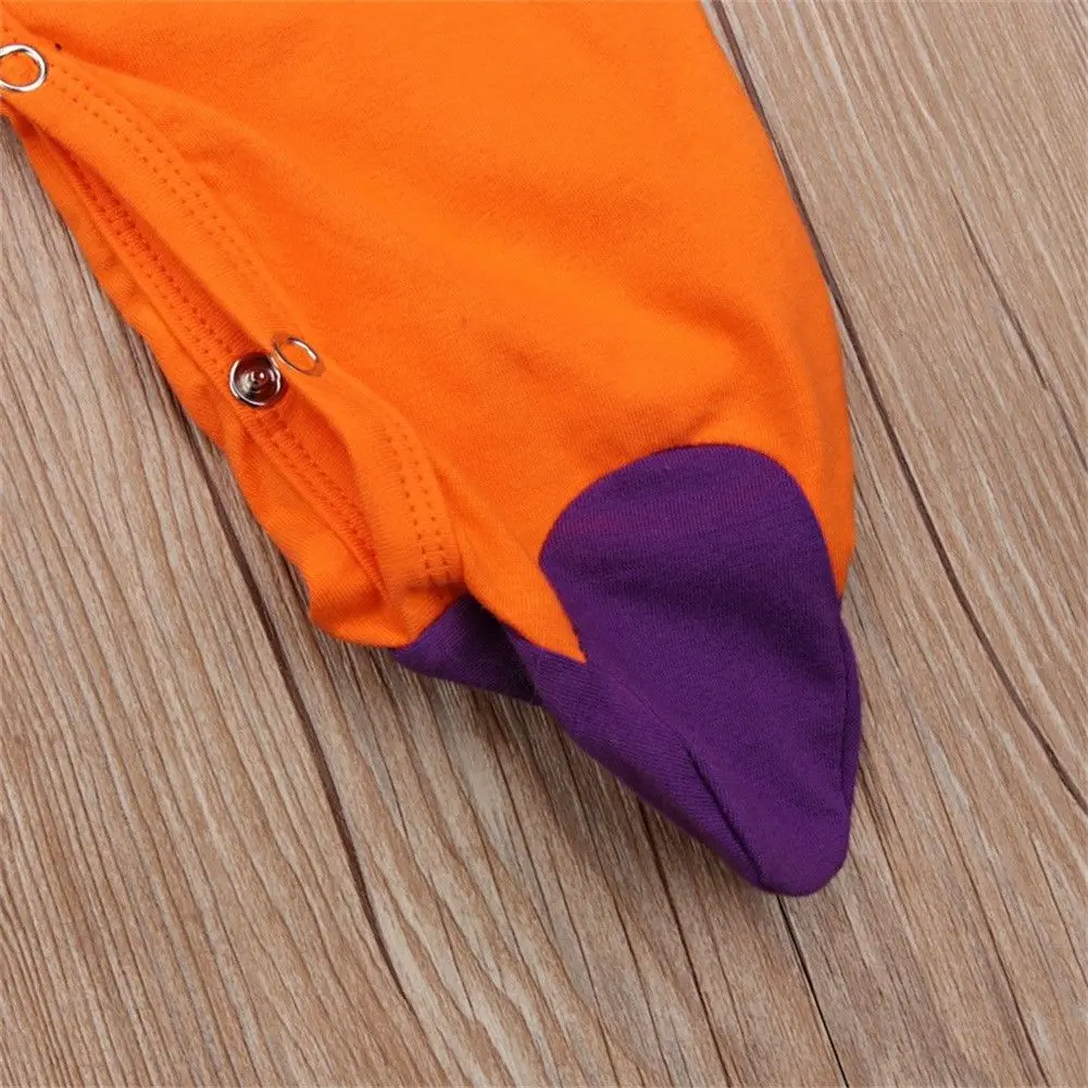 Halloween Kids Baby Girl Boys Foot Bodysuit Grimace Autumn Winter Cute Jumpsuit Children Outfits Clothes | Детская одежда и обувь