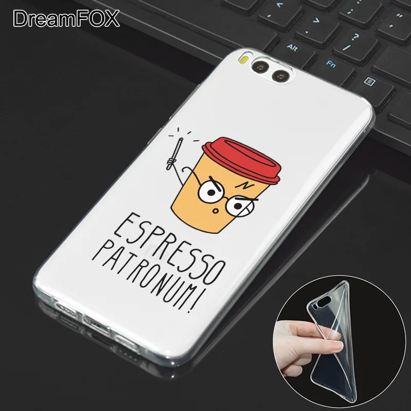 DREAMFOX M118 нормально но сперва кофе Мягкий ТПУ силиконовый чехол для Xiaomi Mi Note 2 3 4 5 6 8