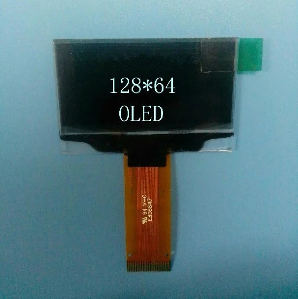 1 54 дюймовый 24PIN интерфейс 8Bit синий или белый OLED экран SSD1305 Привод IC 128*64 SPI I2C порт