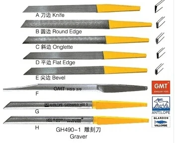 Free Shipping Jewelry Tool Knife Edge HSS Graver Tools 5pcs/lot | Украшения и аксессуары