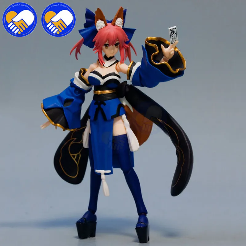 Новое поступление figma 304 # Fate/EXTRA Caster tamamo no Mae ПВХ фигурка 14 см Fate Grand Order Кастер с