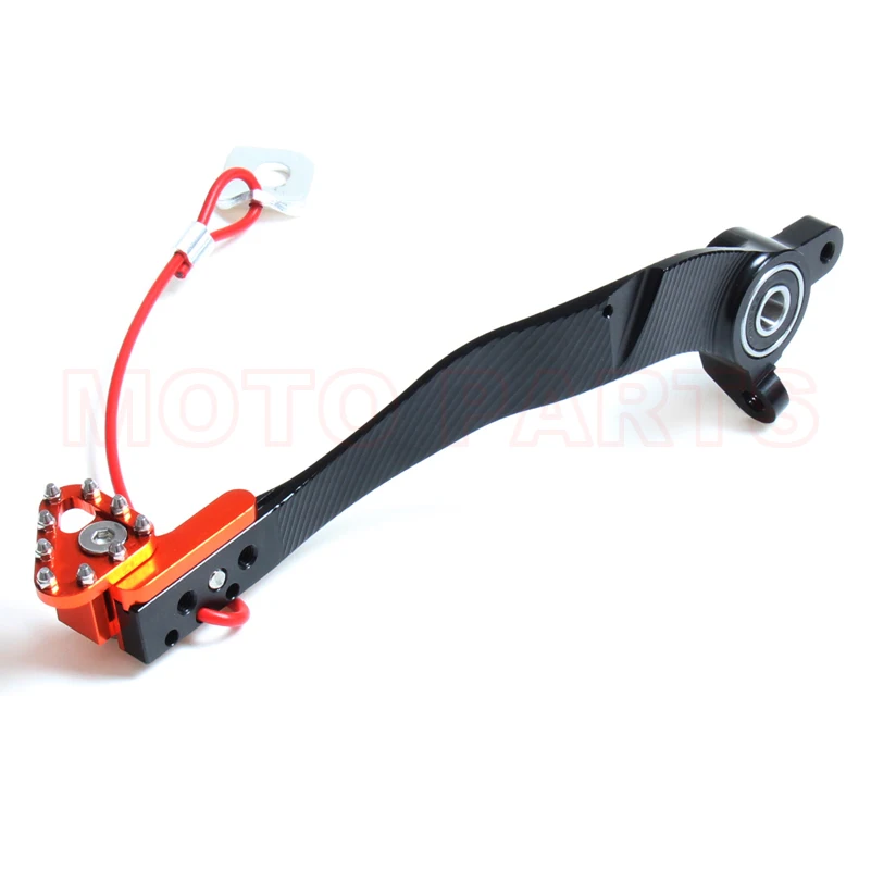 Алюминиевая задняя педаль тормоза рычаг для exc sx xc w f 125 150 200 250 300 350 450