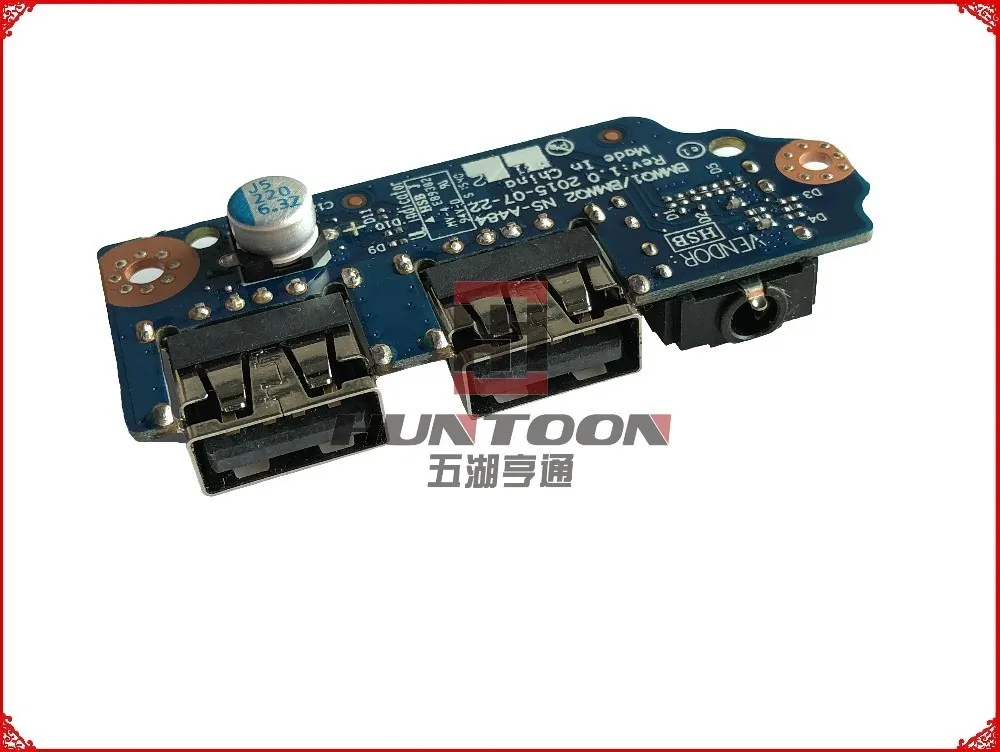 Оригинальный ноутбук USB плата NS A484 для Lenovo 300 14ISK 15ISK ноутбука BMMQ1/BMMQ2 полностью