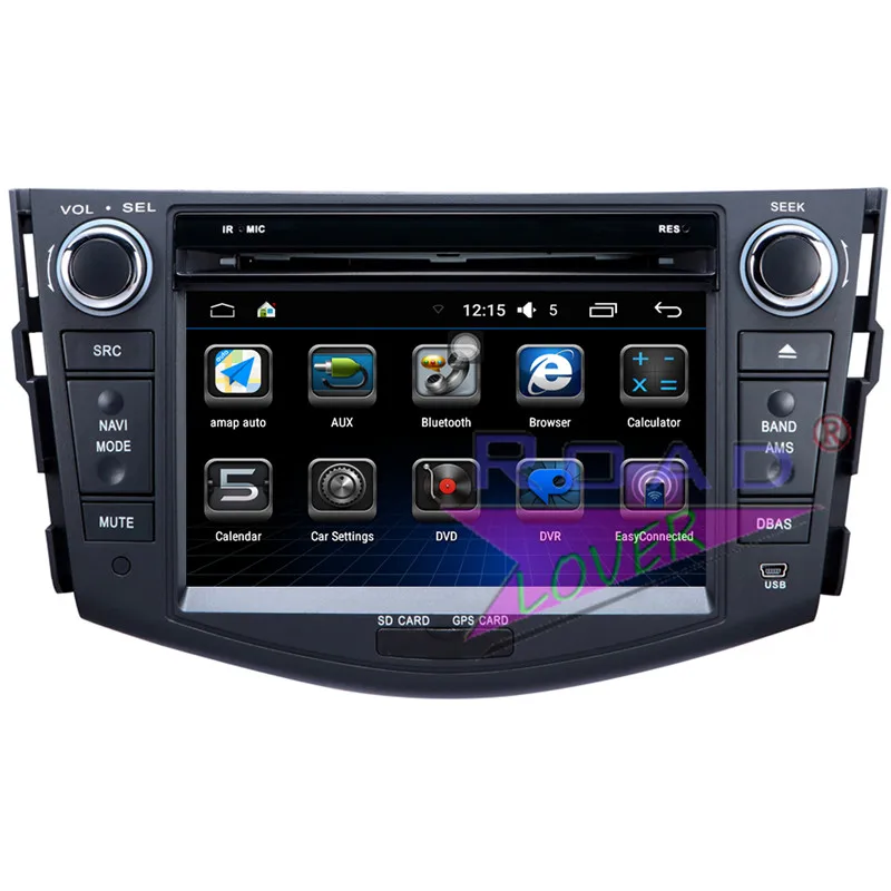 Автомобильный DVD плеер Roadloevr с четырёхъядерным процессором Android 6 0 2 Din GPS