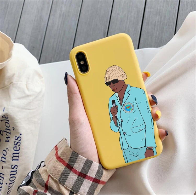 Tyler, The Creator- IGOR Colored soft silicone phone case for iphone 6 6s 6plus 7 7plus 8 8plus XR XS XSMAX 11 pro