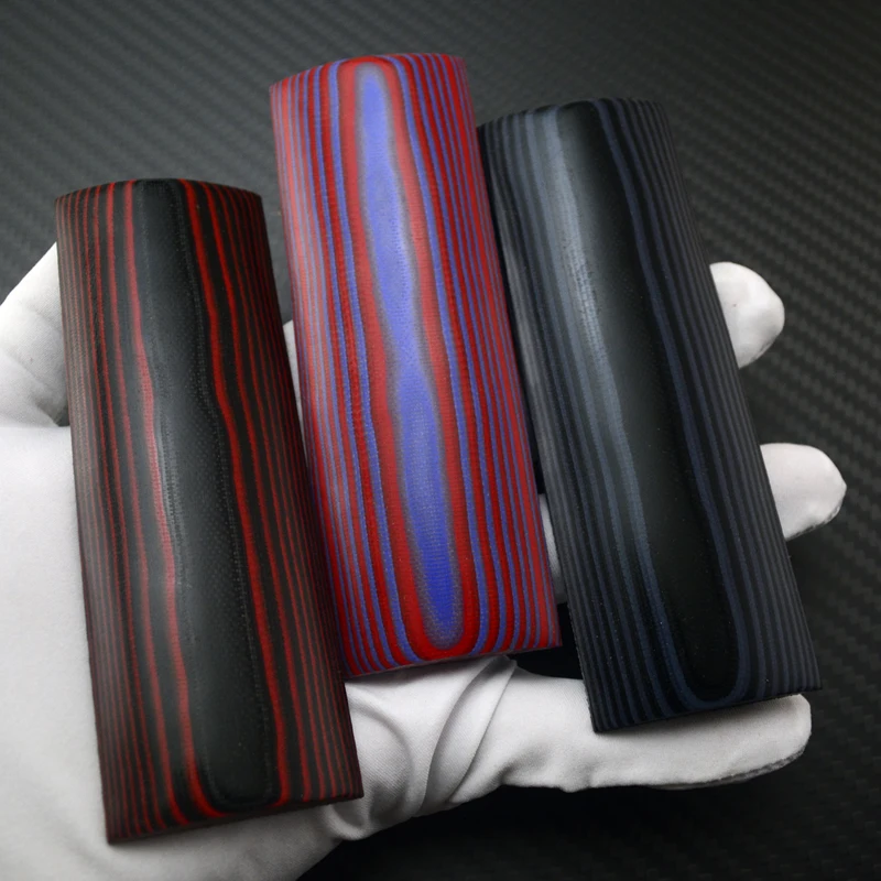 EDC DIY ручка ножа из стекловолокна G10 хвостовик патч черный красный синий серый