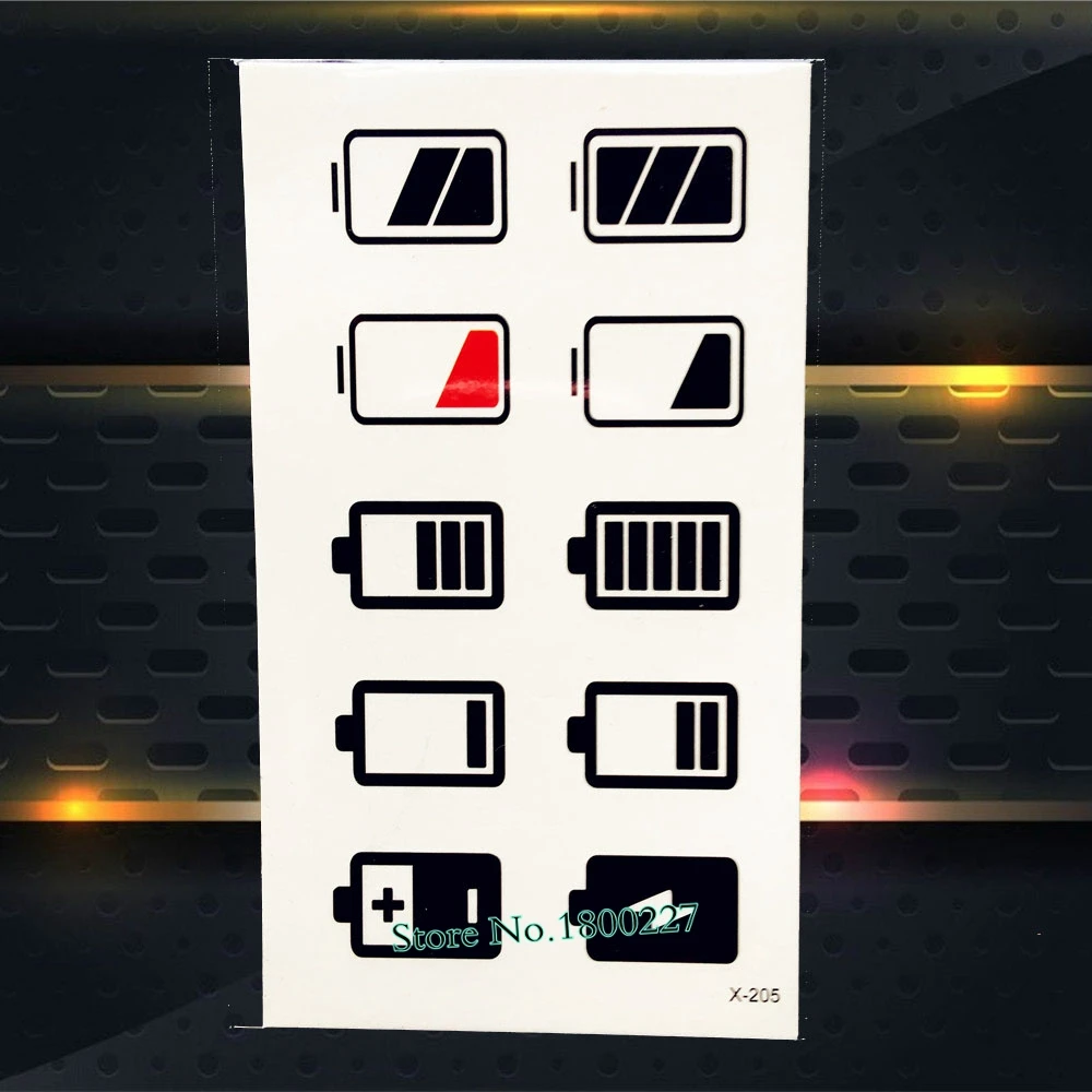 1 шт. высокое качество арабские Временные татуировки наклейки для мужчин PAQ 035