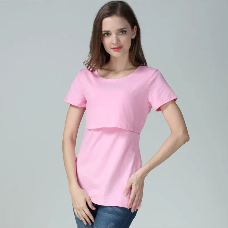 Emotion Moms; Одежда для беременных; топ для кормления; Одежда для кормления; Футболка для беременных женщин; Топ