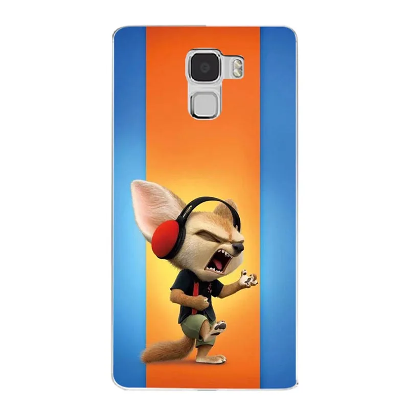 Милый чехол с принтом кошки в виде животного для huawei Honor 7 5," Honor 7, премиум-чехол с рельефным рисунком, твердый пластиковый чехол для телефона - Цвет: A94