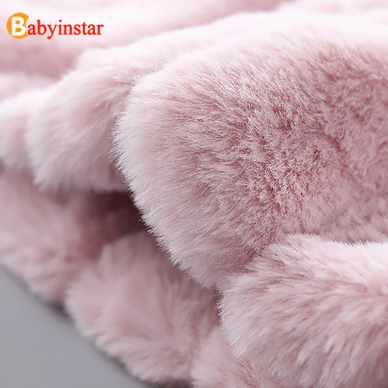 Babyinstar/эксклюзивный жилет+ сумка для малышей, комплект из 2 предметов, одежда для маленьких девочек зимний меховой жилет теплый меховой жилет для маленьких девочек детский жилет из искусственного меха