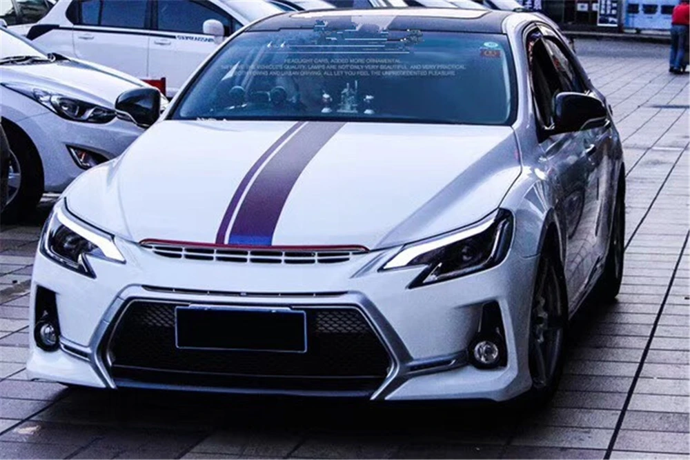 Автостайлинг для Toyota Reiz светодиодный ные фары 2013 2014 2015 2016 новинка Mark X