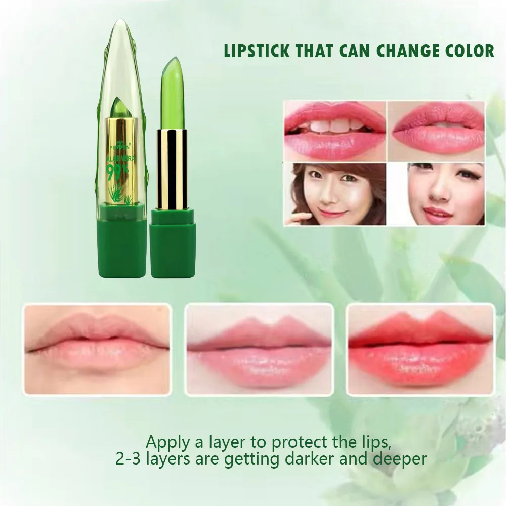 Увлажняющий бальзам для губ FRESHME с алоэ вера косметический блеск маленьких