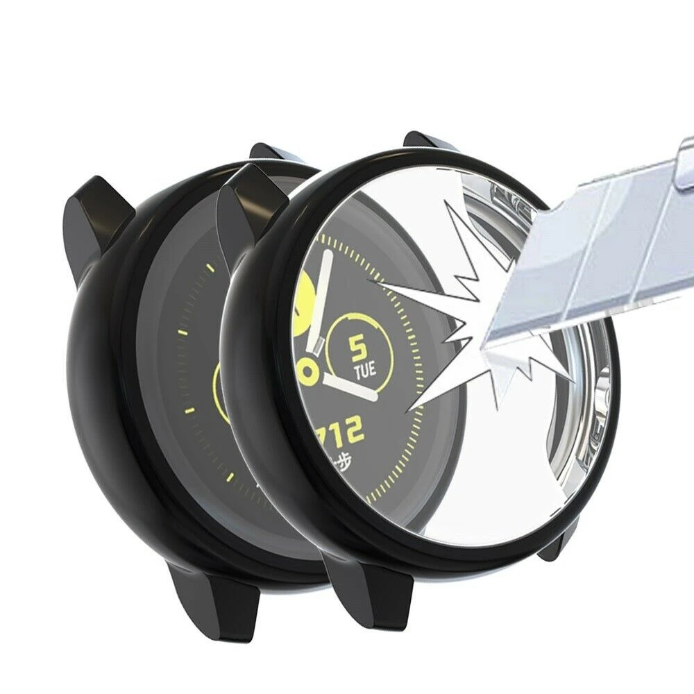 Чехол из ТПУ с полным покрытием против царапин для наручных часов Samsung Galaxy Watch Active