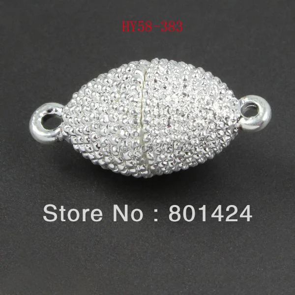 5 шт. Посеребренная Магнитная застежка для изготовления ювелирных изделий 58 383