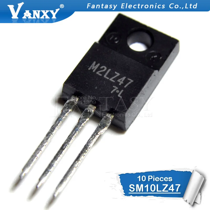 10 шт. SM10LZ47 TO-220F M10LZ47-220 10LZ47 TO220F 800V 10A