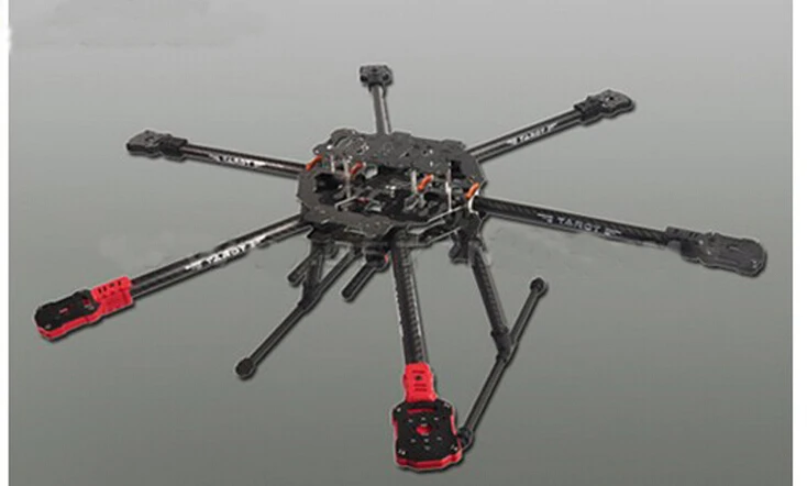 

Tarot FY690S Full 6 axle Carbon Aircraft Frame 3K Folding Hexacopter 695mm FPV TL68C01 F07803