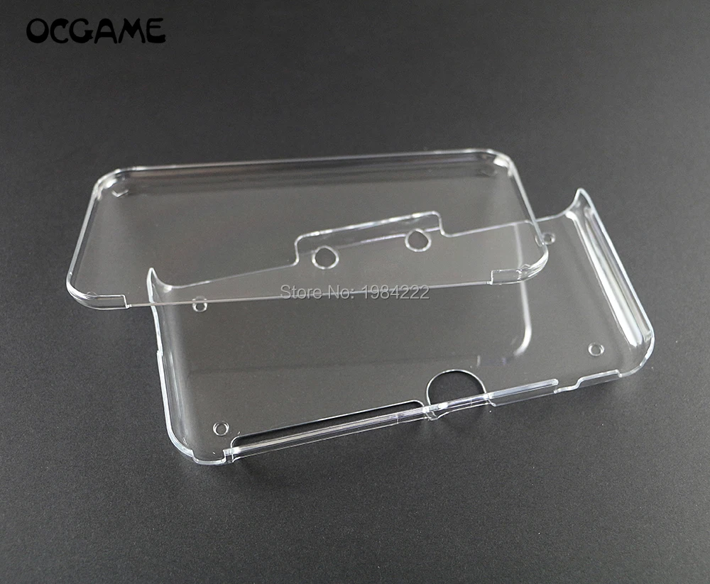 Защитный чехол для Nintendo NEW 2DSXL 2DSLL нового 2DS XL LL прозрачный защитный с кристаллами