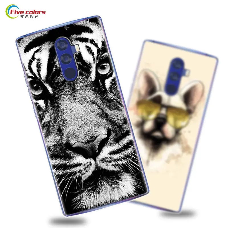 Five colors Soft Case For Doogee Mix 2 Cover Silicone Coque Mix2 Printed Bags Funda 5.99Inch |