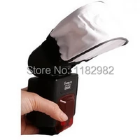 free shipping dhl ems universal flash bounce diffuser camera soft box cover for canon for sony for nikon for olympus