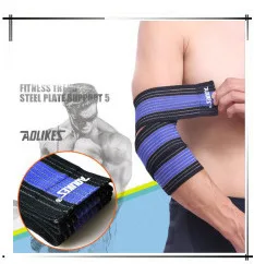 AOLIKES 1 шт. спортивные наручные ленты поддержка запястья Стропы ручной Sprain браслет для восстановления для велоспорта теннисные аксессуары для гимнастики A