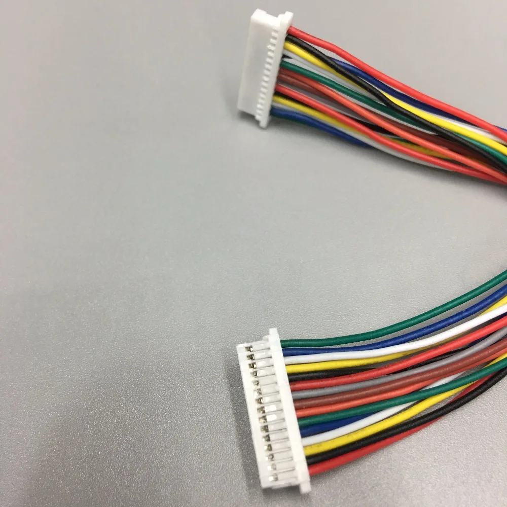 5 шт. SH1.0 провода кабельный разъем DIY SH1.0 JST 2P3P4P5P6P7P8P9P10P~ 18Pin электронная линия одного подключения клеммы 28AWG 30 см