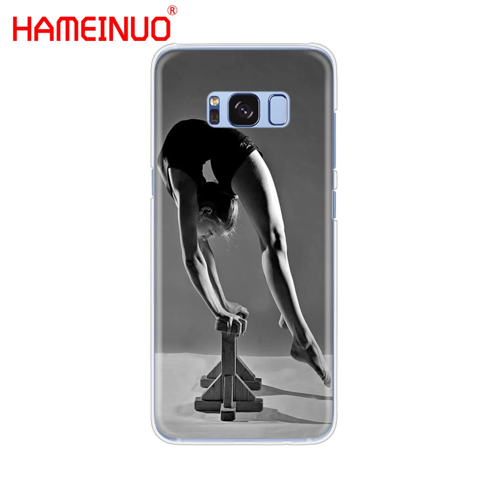 HAMEINUO чехол для сотового телефона с гимнастическим силуэтом Samsung Galaxy S9 S7 edge PLUS S8 S6 S5