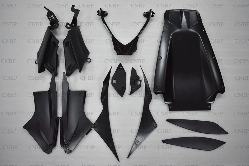 YZFR6 2003 2005 комплекты обтекателей Кузов 04 05 черный корпус|Пластиковые и портативные