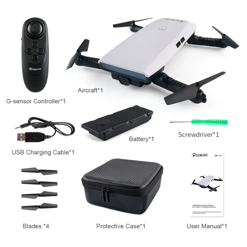 Eachine E56 720P wifi FPV селфи Дрон с датчиком гравитации управление приложением высокий