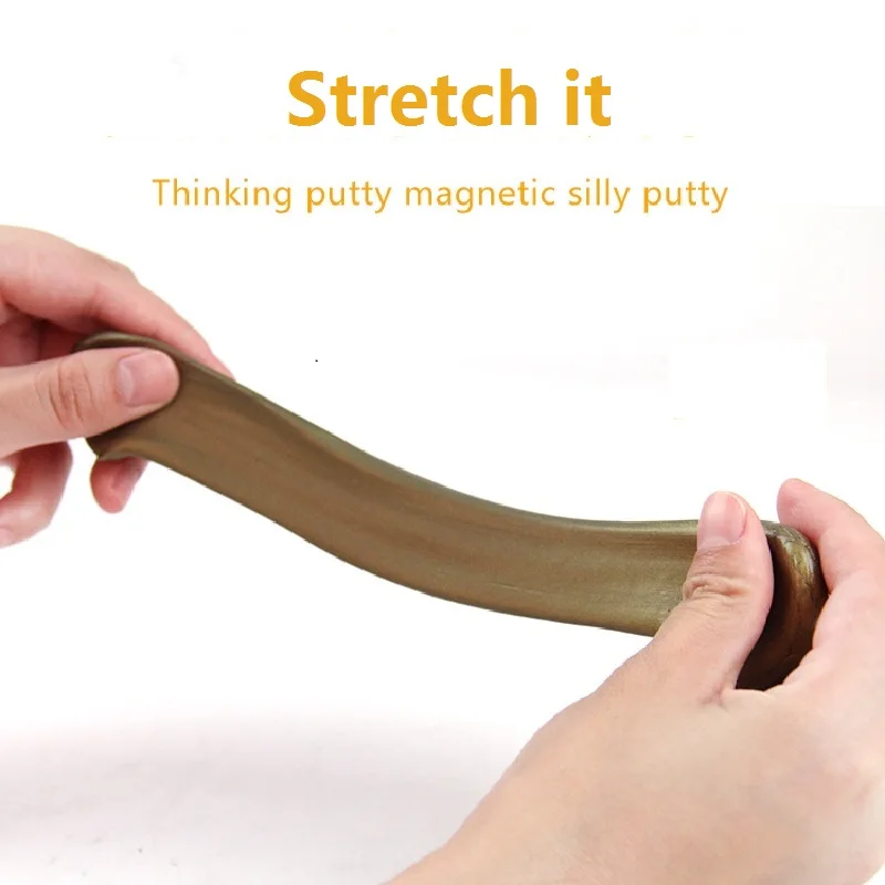 Магнитный отказов слизи сплошной цвет игрушки Моделирование глины Пластилин