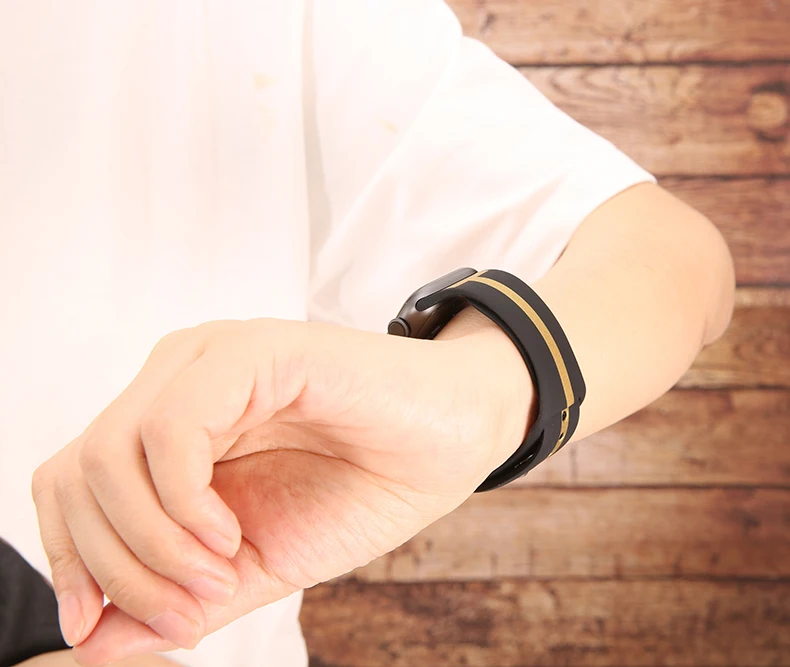 Ремешок для apple watch 42 мм 38 мм correa iwatch 44 мм 40 мм 4 3 2 спортивный силиконовый браслет pulseira apple watch 4 аксессуары