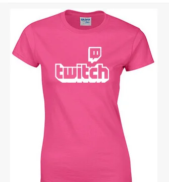 Women rose Twitch tv Футболка-Фиолетовый Игровой Топ Мужская футболка «геймер» день отцов вентилятор подарки с коротким рукавом pride для мужчин и женщин унисекс футболка - Цвет: Women rose