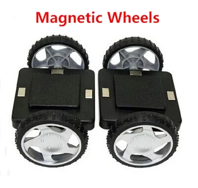 2pcs/set base wheels accessory kids Magnetic building Bricks Designer Magnet blocks Assemble DIY Models | Игрушки и хобби