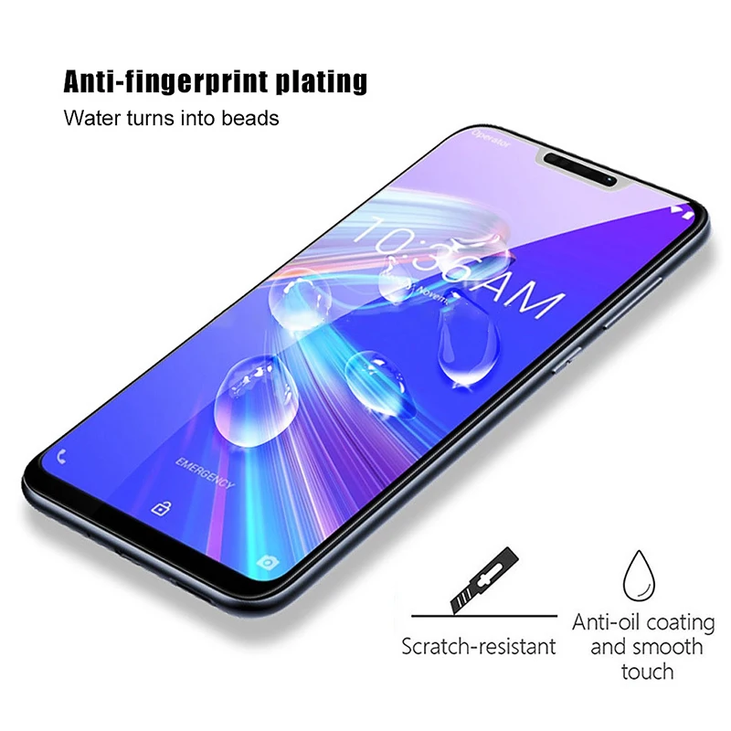 Защитное стекло для Asus Zenfone Max M2/Max Pro M2 ультратонкое|Защитные стёкла и плёнки