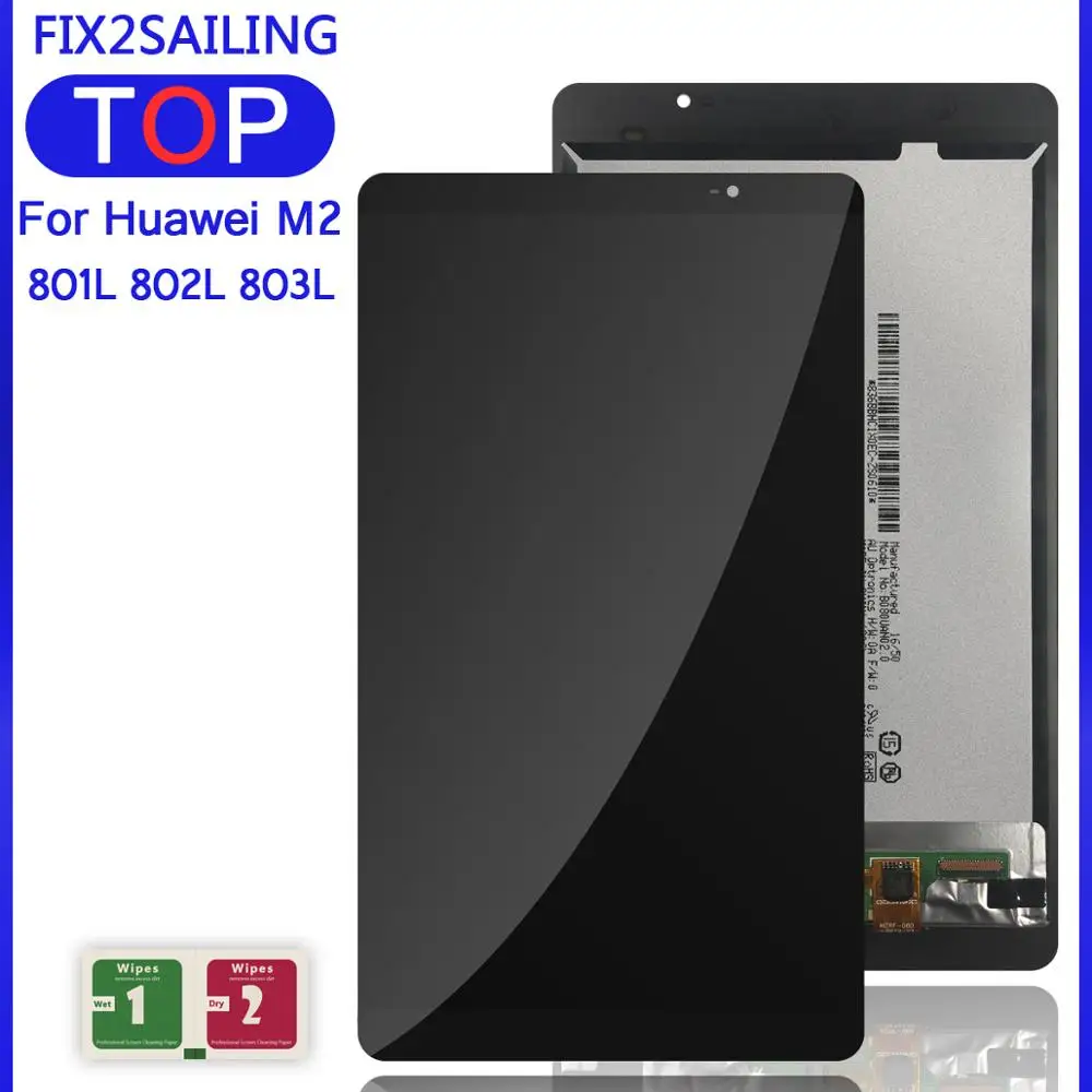 Для huawei Mediapad M2 8,0 M2-801L M2-802L M2-803L полный ЖК-дисплей дисплей+ кодирующий преобразователь сенсорного экрана в сборе