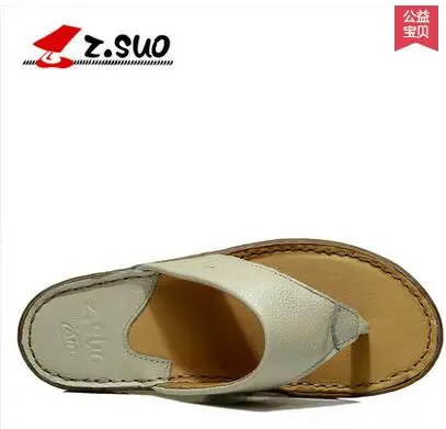 Z. Suo/женские летние Нескользящие Вьетнамки модные женские шлепанцы сандалии|fashion